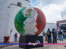 Balones hechos en Tecámac.