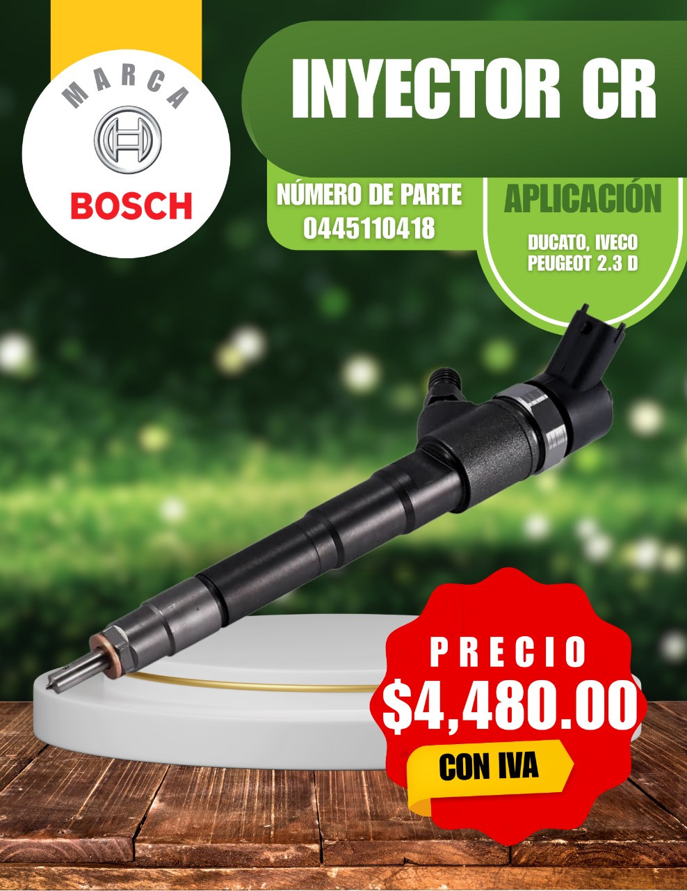 INYECTOR CR