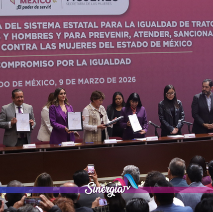 Estado de México refuerza agenda de igualdad con firma del Compromiso por la Igualdad