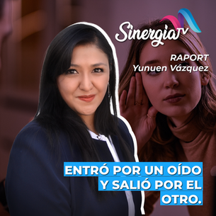 Entró por un oído y salió por el otro.