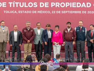 Gobiernos estatal y municipal brindan certeza jurídica a más de 21 mil familias