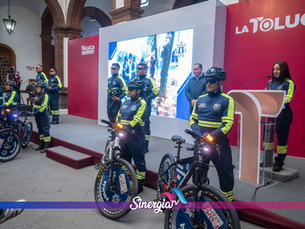 Toluca amplía el programa de ciclo-patrullas para reforzar la vigilancia en espacios públicos