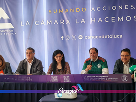 CANACO Valle de Toluca impulsa campaña “Balones para Todos” rumbo al Mundial 2026.