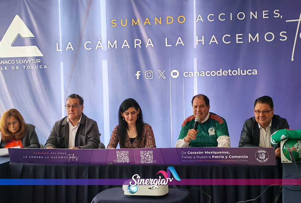 CANACO Valle de Toluca impulsa campaña “Balones para Todos” rumbo al Mundial 2026.