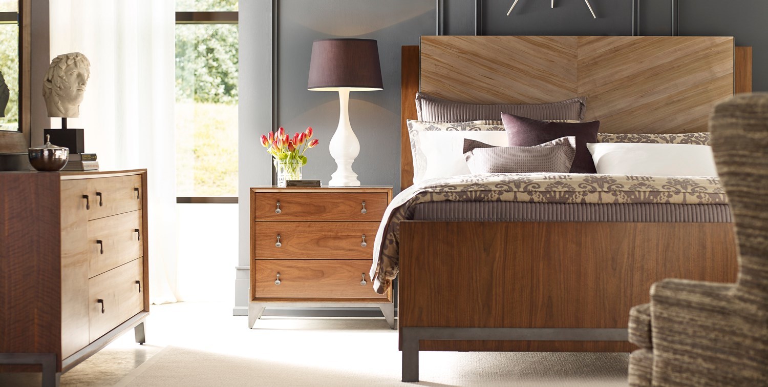 Modern Walnut Bedroom Furniture