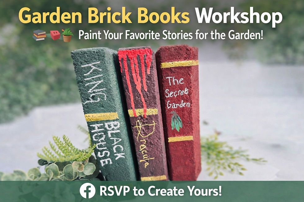 Garden Brick Books Workshop