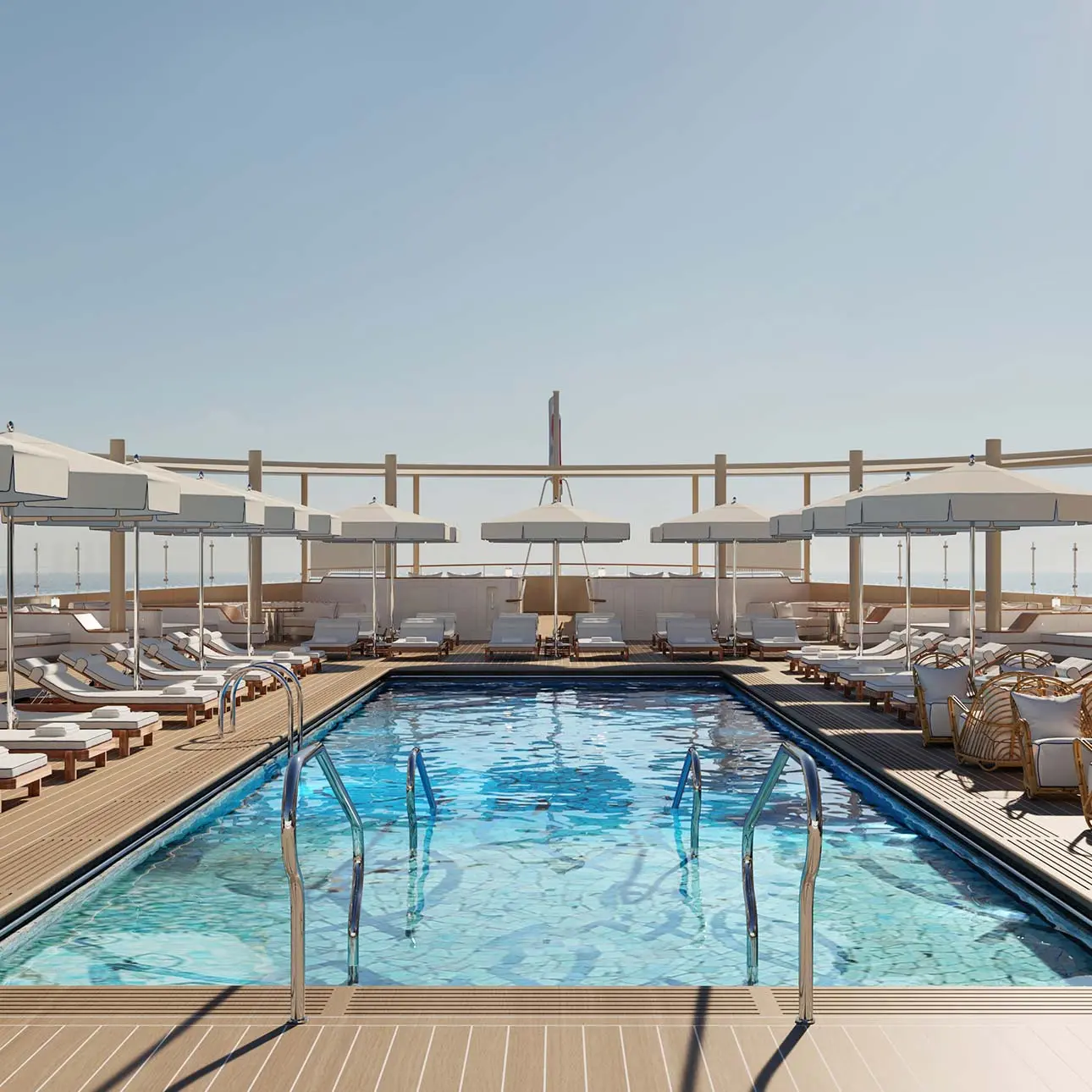 Four Seasons Yacht Pool Deck