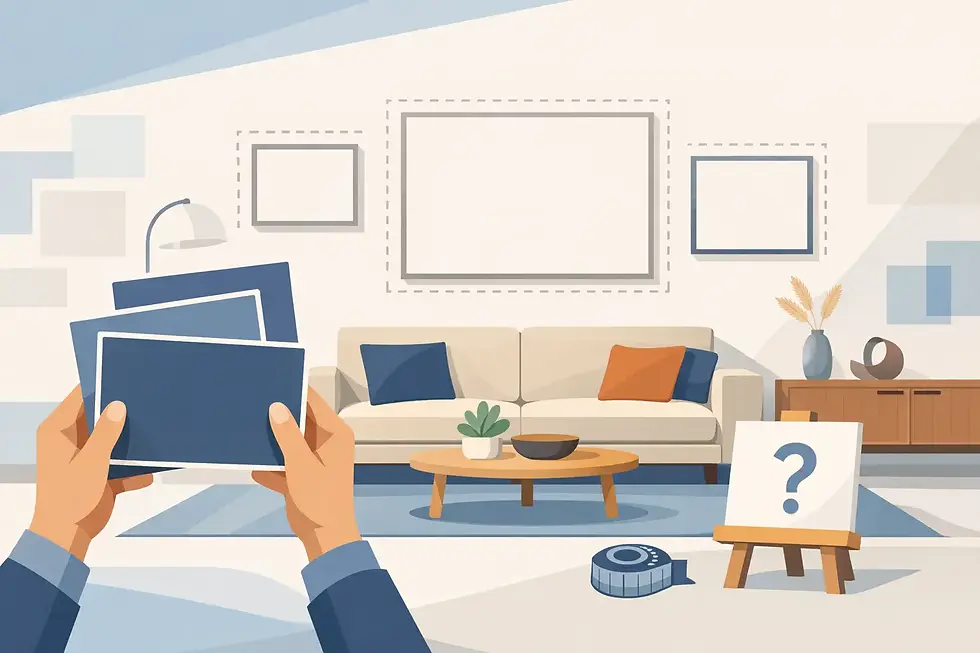 What Size Painting for Living Room Walls?