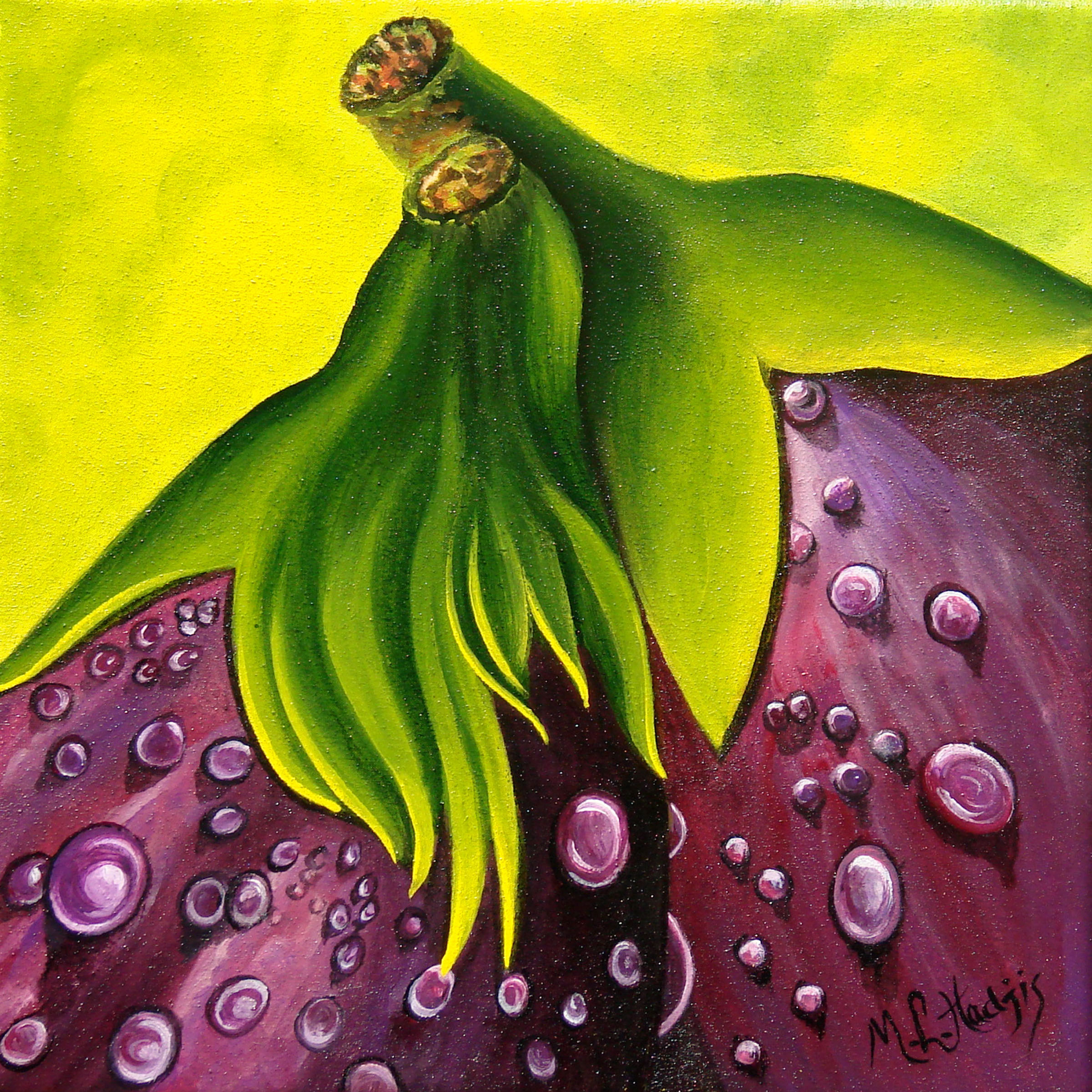 Aubergines / Peinture sur toile / Giclée / Reproduction
