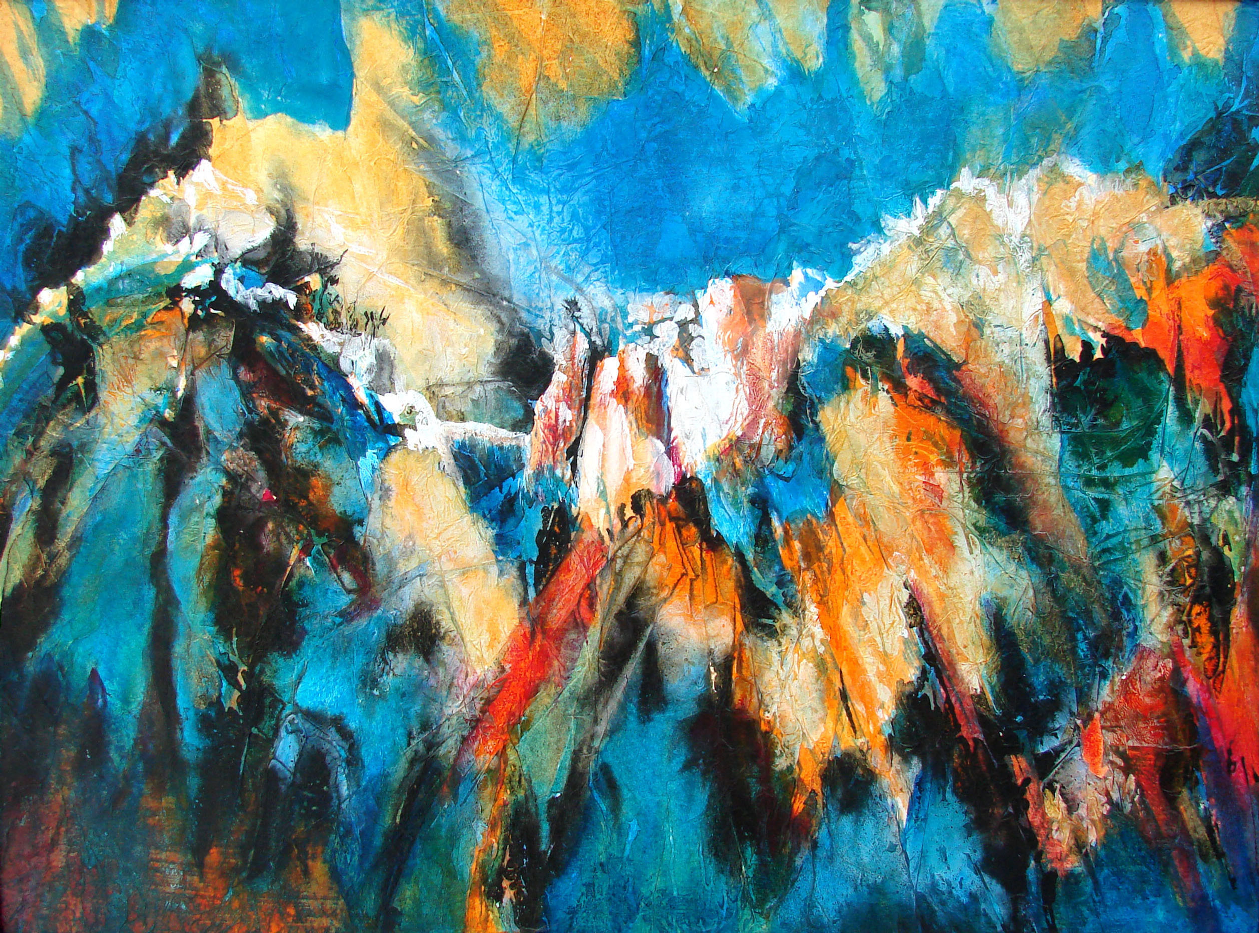 Magnitude / Peinture / Grande toile / Reproduction