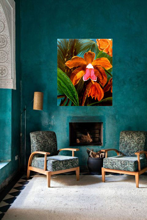 Thumbnail: Cattleya/Painting/Giclée