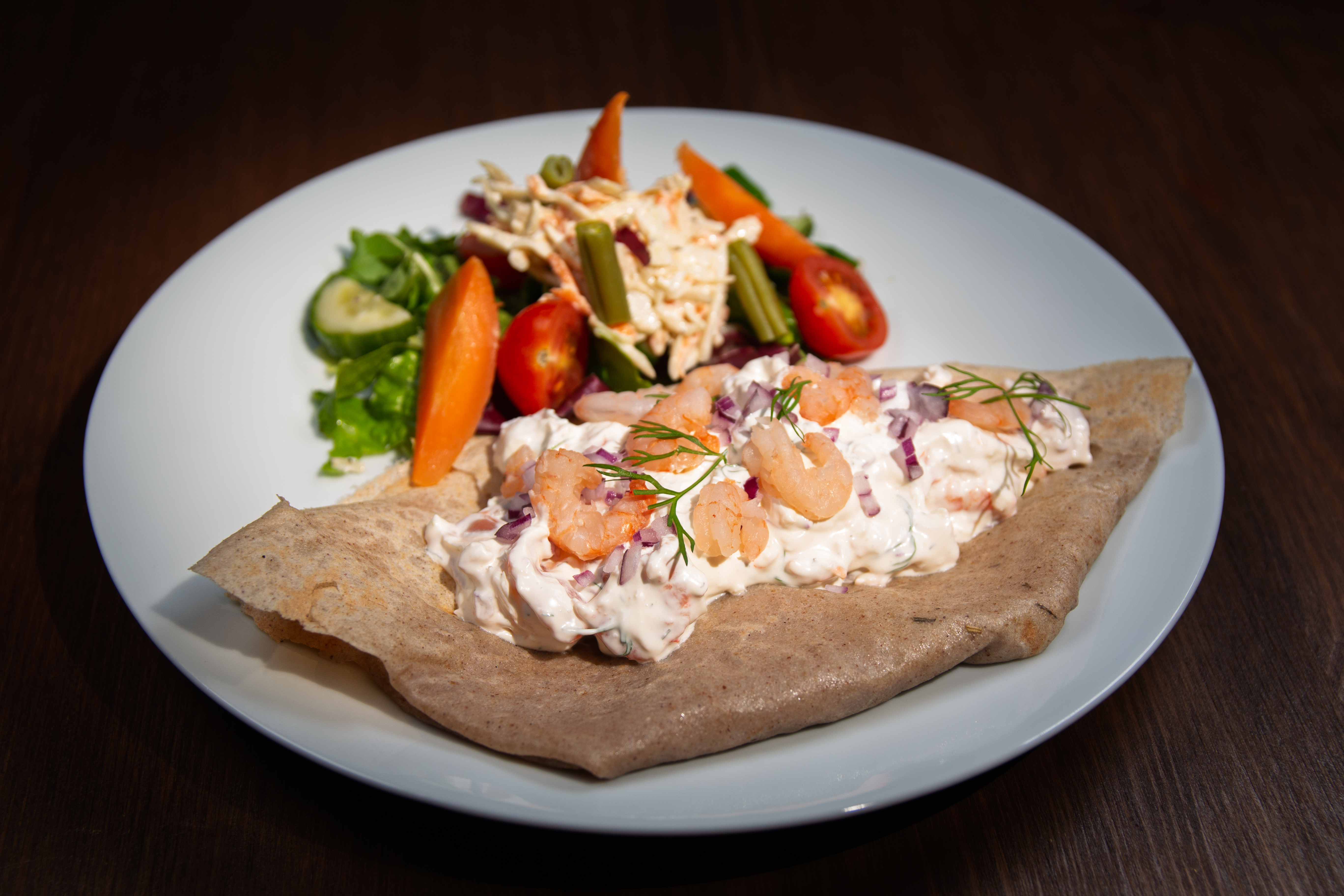 Arranged Food and Objects