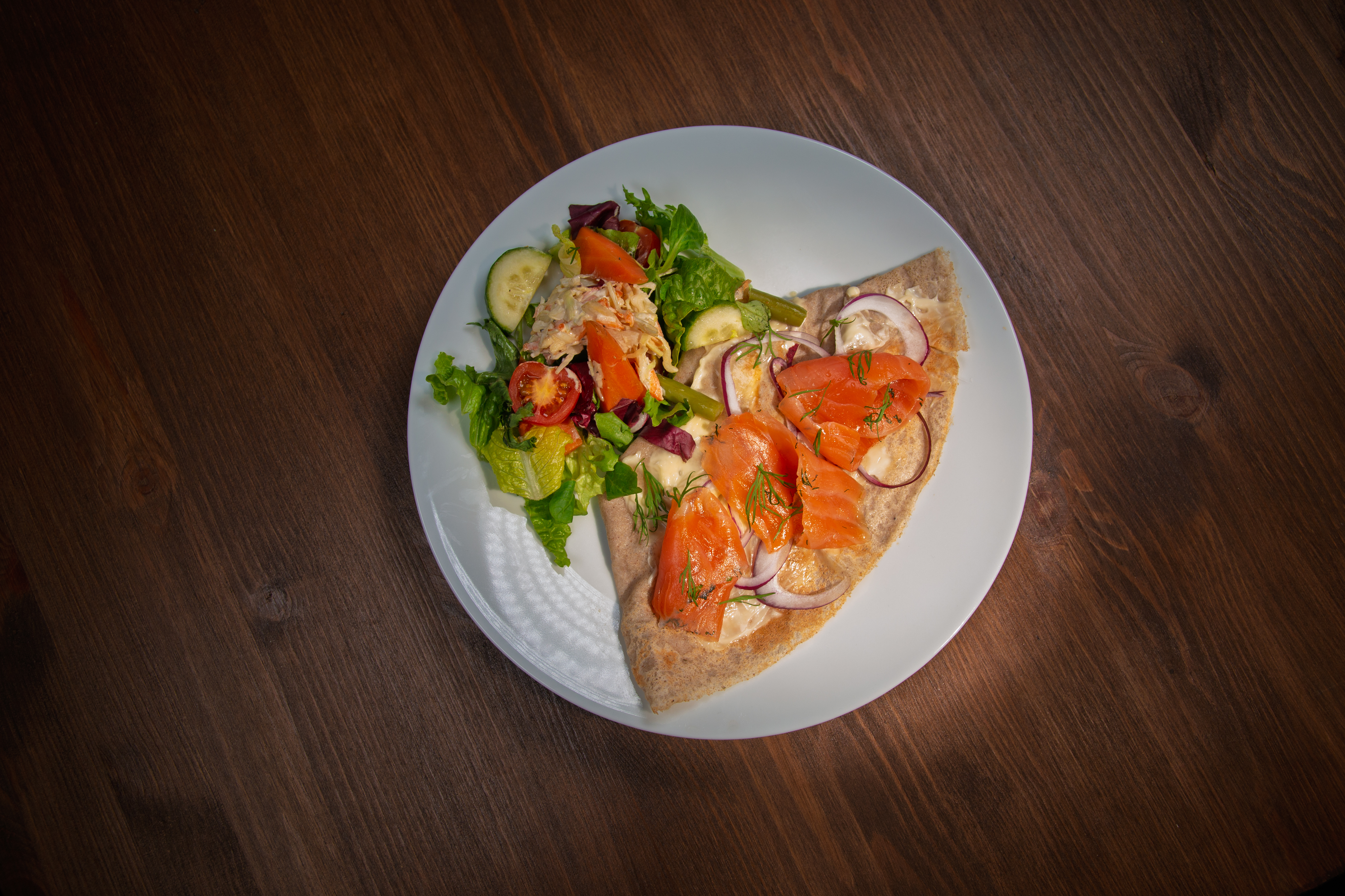 Arranged Food and Objects