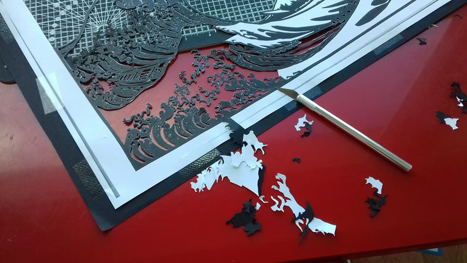 Miniature : VAGUE de Hokusai