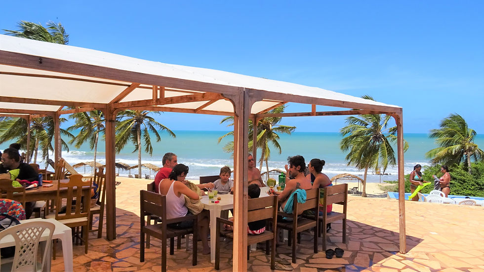 Restaurante mar, piscina restaurante