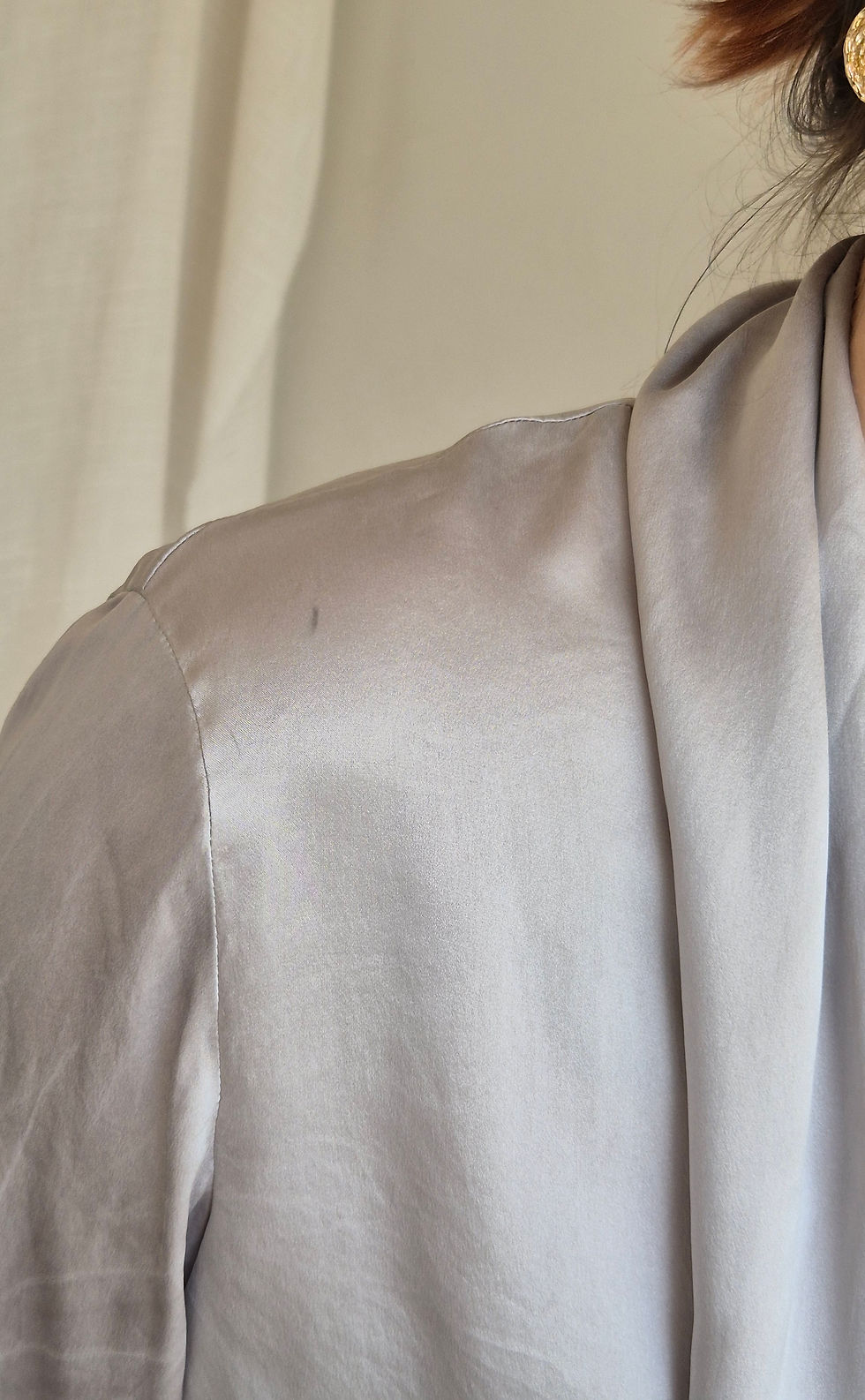 Miniatura: Camisa Seda Lenço (M)