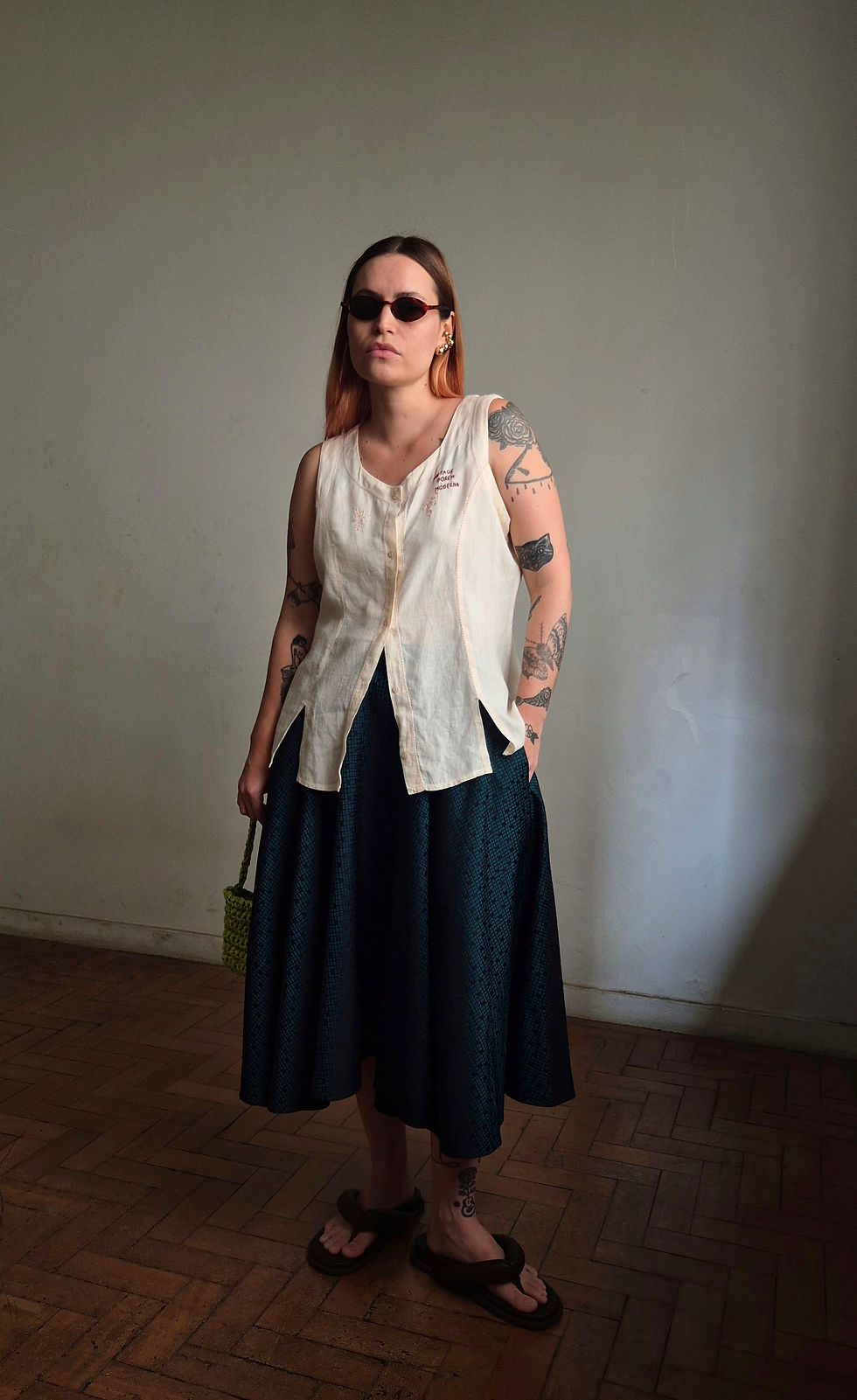 Miniatura: Blusa Rosinha "Vintage Porém Moderna" (M)