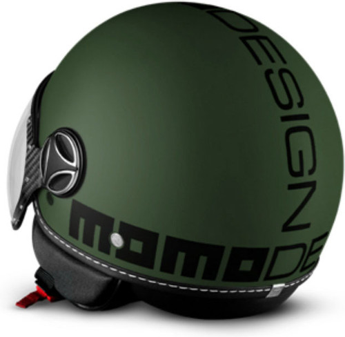 CASCO MOTO JET MOMO CLS CLASSIC VERDE OPACO | Anelli \u0026 Tondini snc