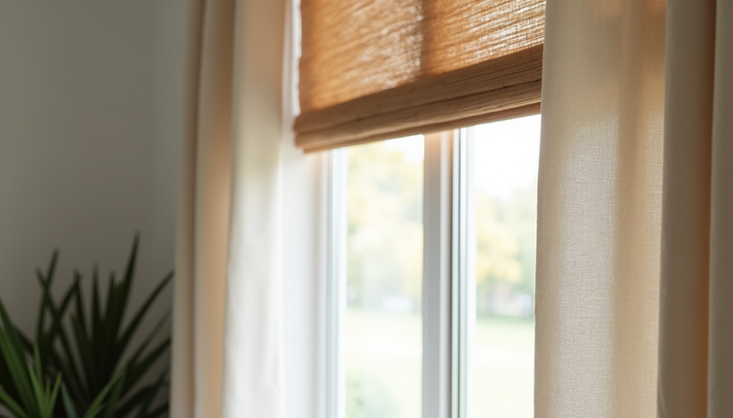 Roman Style Woven Shade