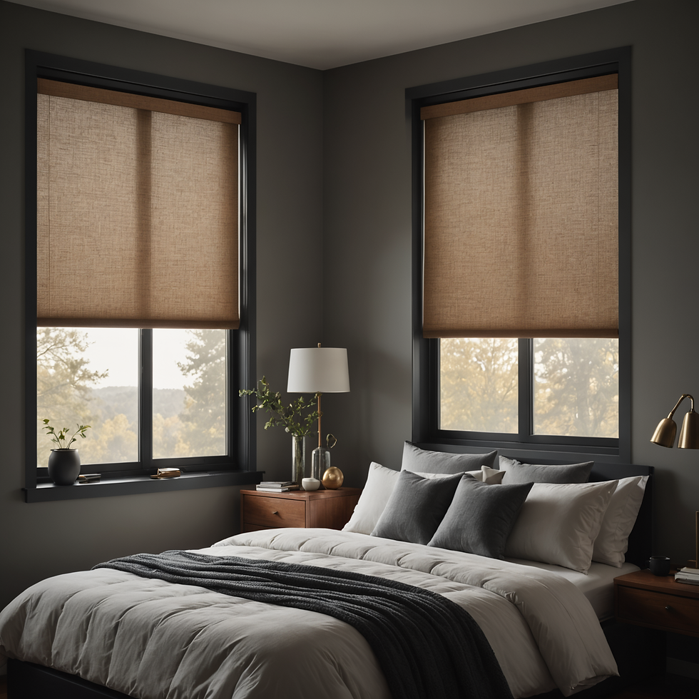 Blackout roller shade