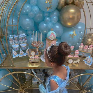 Cinderella - cendrillon - birthday party princess