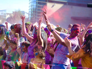 Family Fun Together: Holi Festival of Colors