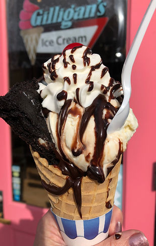 waffle-sundae