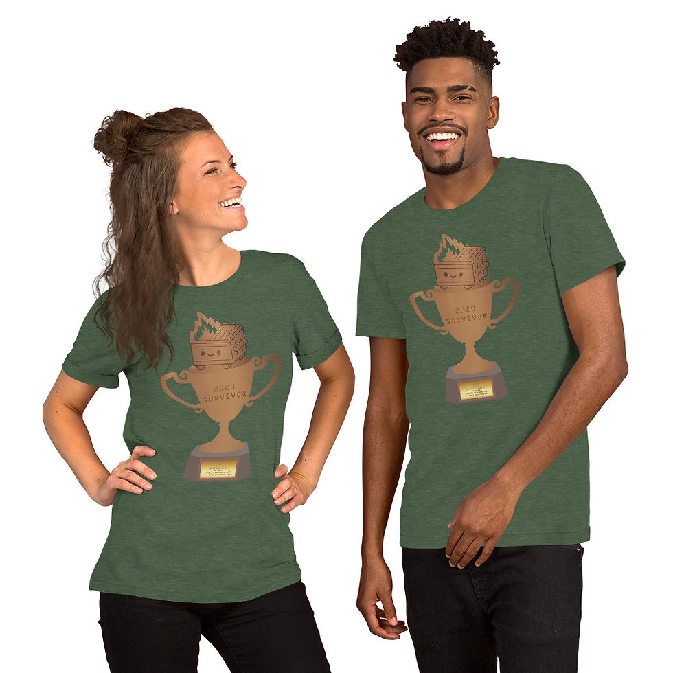 Thumbnail: Short-Sleeve Unisex T-Shirt 2020 Survivor