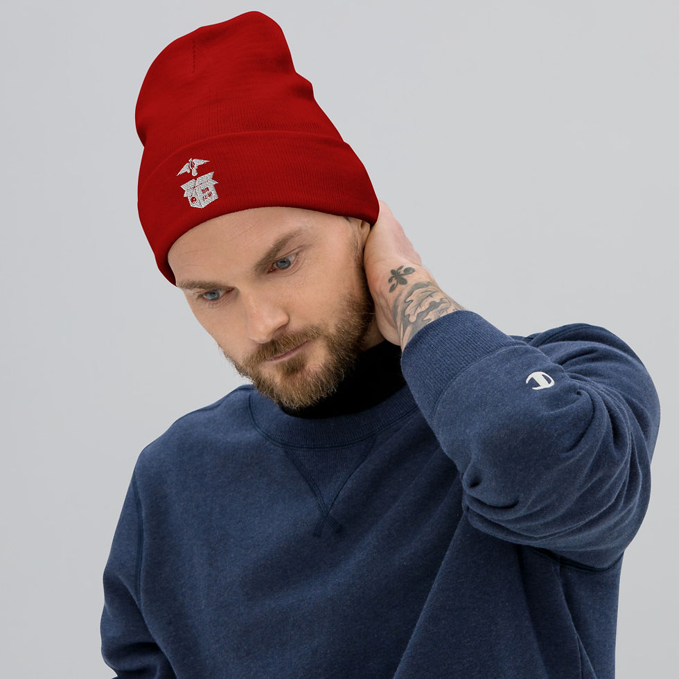 Thumbnail: Knit Beanie Otto Cap