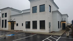 Aluminum canopies with illumination