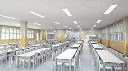 실내투시도-급식소 1F