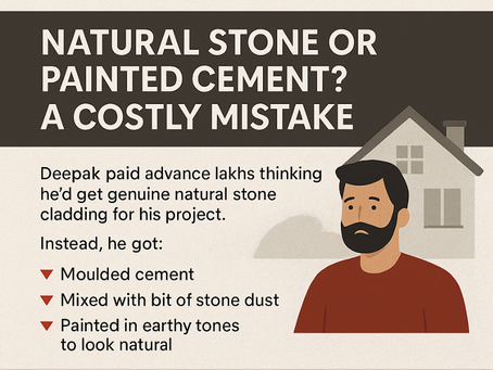 Looks Like Stone, Cracks Like Cement – A Lesson in What Not to Buy