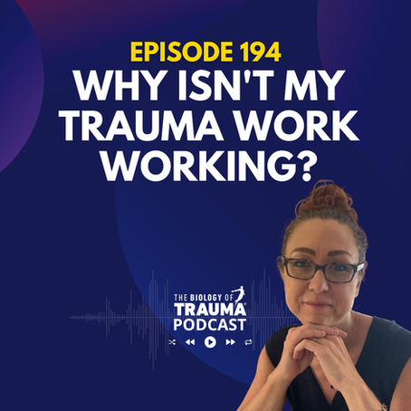 Why Trauma Work May Not Be Your First Step, with Dr. Aimie Apigian