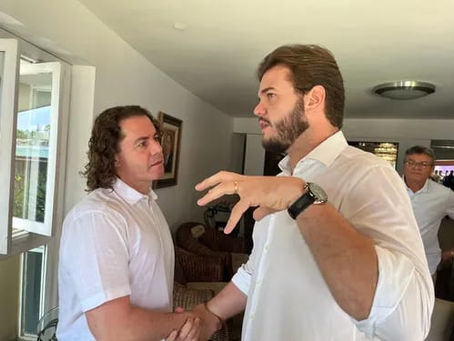 VLT: Bruno e Veneziano acompanham início da revitalização da malha ferroviária urbana de Campina Grande