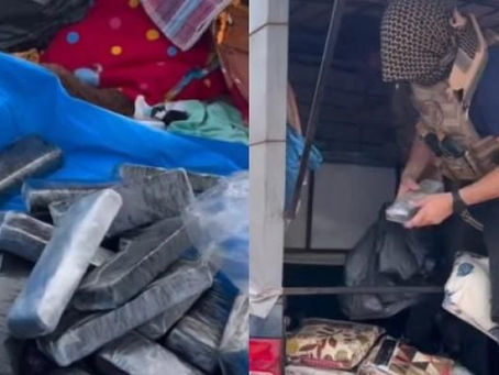 ATUALIZAÇÃO: Suspeitos percorrem 4 mil km até Teixeira com 100 kg de skunk escondidos em mercadorias