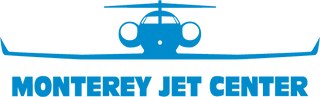Monterey Jet Center Logo, Monterey's private aircraft FBO.