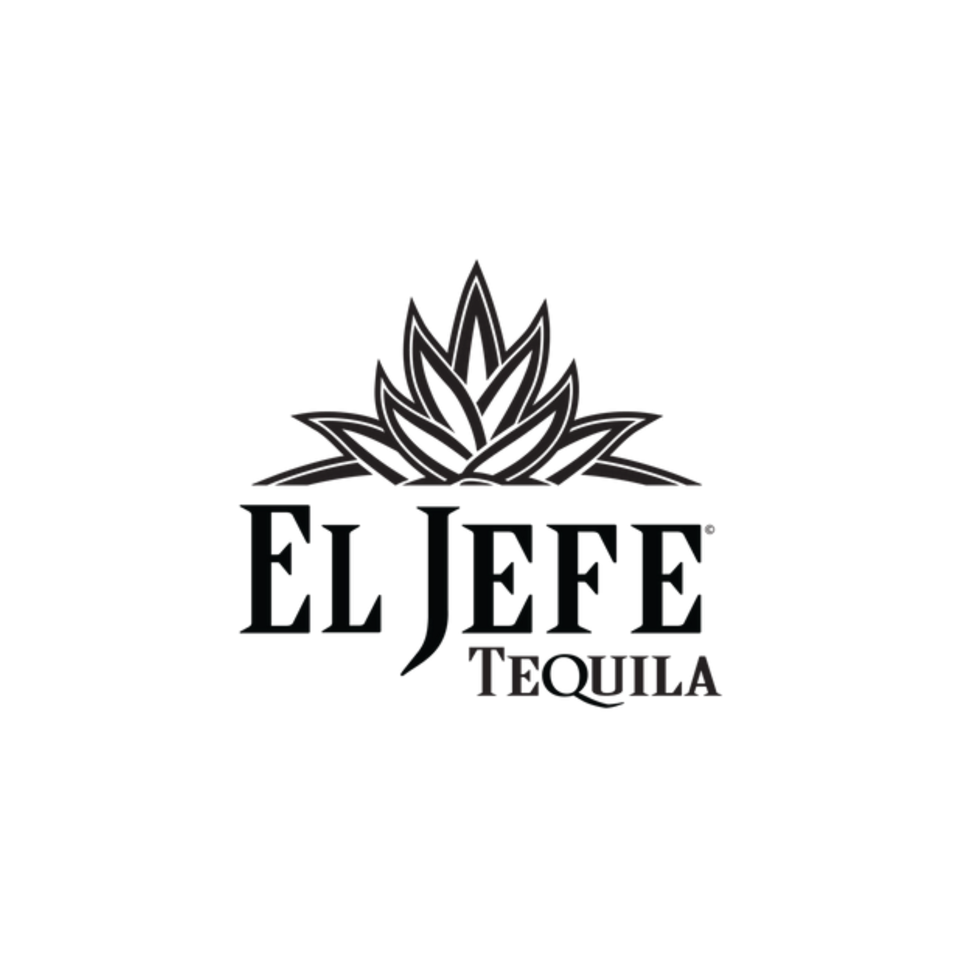 El Jefe Tequila Logo. Monterey Ca based tequila company.