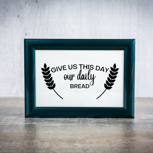 Thumbnail: Give Us This Day SVG, Cut File