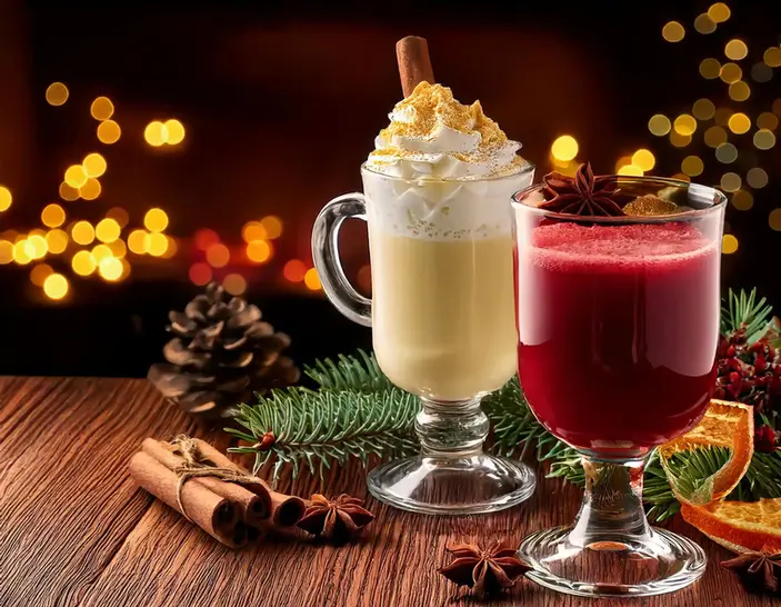 Eierpunsch und Glühwein