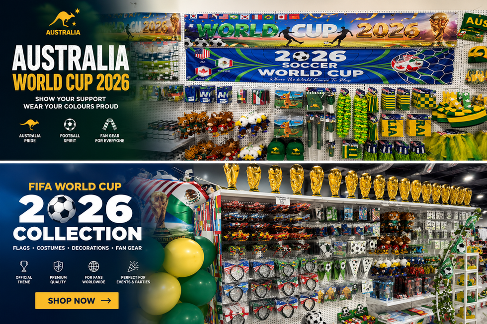 World Cup 2026 with Sydney Party Decorations