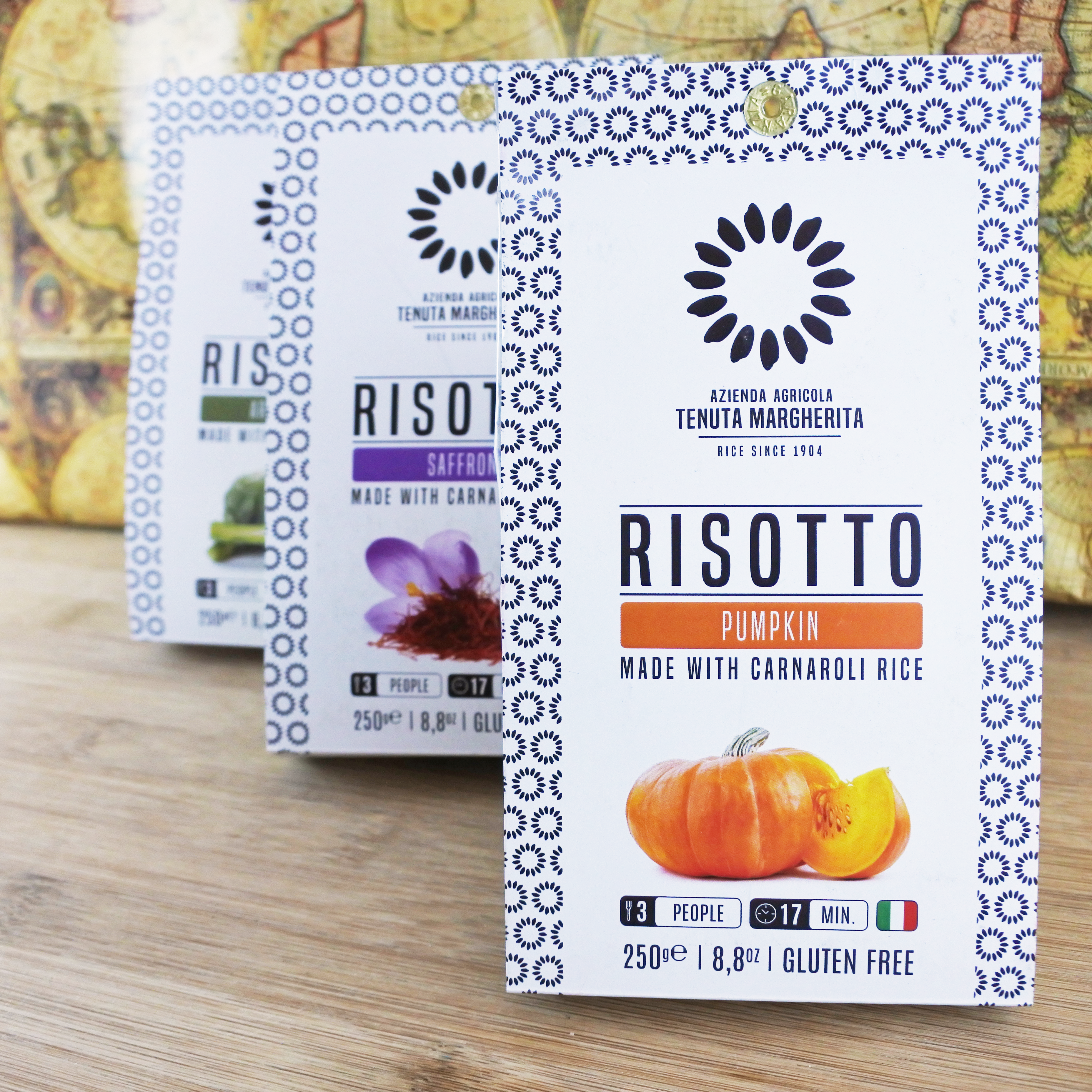 Risotto made with Carnaroli Rice