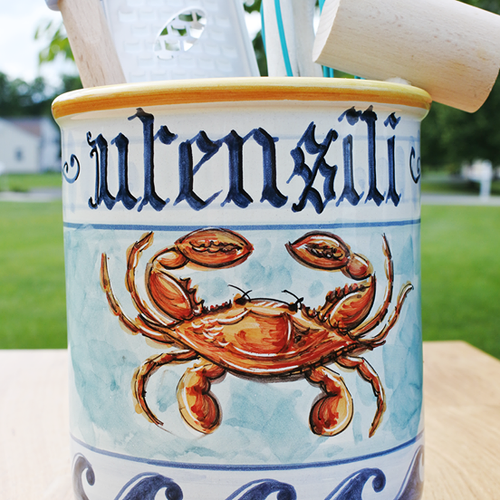 Crab Utensil Holder simpatico