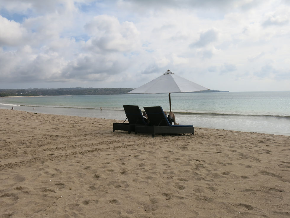 La plage de Jimbaran, un trésor caché de jour