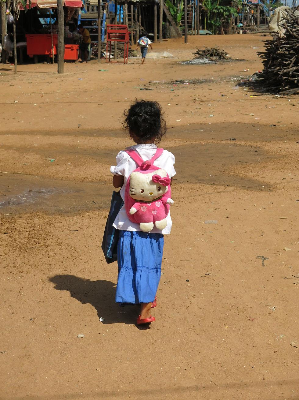 Le village flottant de Kampong Phluk