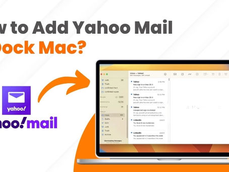 How to Add Yahoo Mail to Dock Mac?
