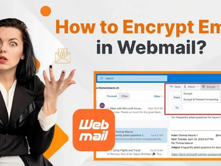 How to Encrypt Email in Webmail?