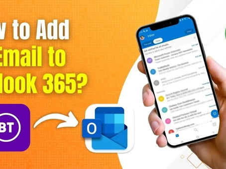 How to Add BT Email to Outlook 365?