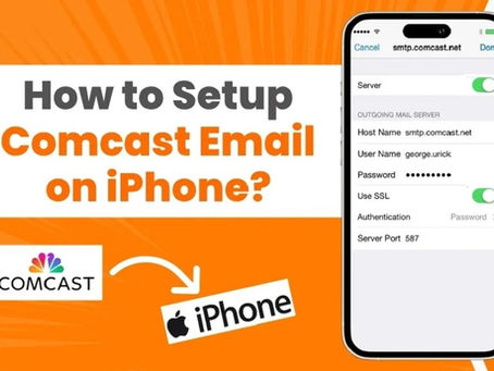 How to Setup Comcast Email on iPhone?
