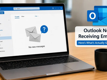 Outlook Not Receiving Emails