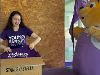 Special Delivery for the Young Barnet Foundation Team from Fifth Column